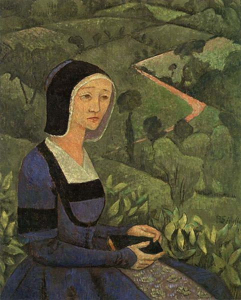 Paul Serusier A Widow Painting